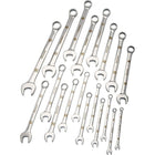 Dynamic Tools – Ensemble de clés à combinaison métriques, fini chromé miroir, 6 à 24 mm, 19 pièces-Comprend : 6, 7, 8, 9, 10, 11, 12, 13, 14, 15, 16, 17, 18, 19, 20, 21, 22, 23, 24 mm