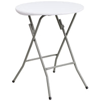 Flash Furniture – Table pliante de 24 po, granite blanc (DADYCZ80R1SM)-Table commerciale prête à l'emploi