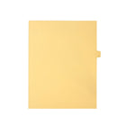 Mark Maker – Onglets séparateurs juridiques beiges, 1/26 onglets, format lettre, sans trous, lettre J, 25/paquet-Onglets séparateurs beiges, 1/26 onglets