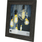 Kiera Grace – Cadre photo Loft, 8 x 10 po, noir bois flottant, 12/ensemble (PH44089-1MC)-Peut contenir une photo de 8 x 10 po