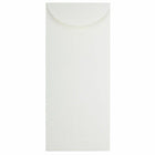 JAM Paper #12 Policy Commerciales Enveloppes Strathmore - 4,75" x 11" - Blanc Brillant Tissé - Paquet de 25-Couleur : Blanc brillant
