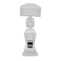 Eddie's - Porte-affiches Versa Clip - 2-3/4" de long - transparent - 2Paquet de 5 (130651-25)-Porte-affiches Versa Clip | 2-3/4" de long