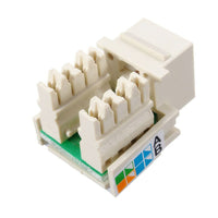 Digiwave – Insertion de prise modulaire RJ45, 4 x 10 x 8 po, blanc-Conçu pour toutes les applications de connectivité