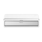 Fellowes - Plastifieuse Venus 125-Système de plastification 100 % anti-bourrage : o Technologie avancée de suivi des pochettes avec inversion automatique, guides lumineux et grands plateaux d'entrée et de sortie pliables pour un guidage parfait des pochettes du début à la fin
