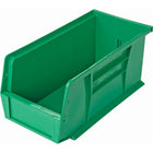 Quantum Storage Systems - Bacs Ultra Empilable & Suspendable, 5-1/2po La, 5po H X 10-7/8po P, Vert, paquet de 6-Capacité 30 lb