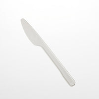 Polarplastic - Couteau jetable Pro, plastique de poids moyen, blanc, paq./1000-Matériau : polypropylène