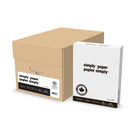 Simply - Papier à copies, 20 lb, 8,5 po x 11 po, 10 rames par caisse-8,5 po x 11 po (Format lettre)