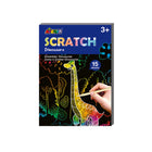 Avenir Mini livre d'art à gratter - Dinosaure-Soyez créatif, soyez unique!