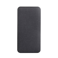 Powerology - Chargeur portable Qi avec PD, 10 000 mAh - Anthracite-Chargeur rapide sans fil jusqu' á 10W/7,5W