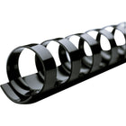 Swingline - Bandes de reliure CombBind de 1 po, noir, paq./ 100-Les bandes de reliure CombBind® sont compatibles avec toute machine à relier et tout accessoire préperforé 19 trous