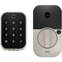 Yale - Assure Lock 2 - Sans clé avec Wi-Fi - Nickel satiné (YRD430WF1619)-Serrure de porte intelligente