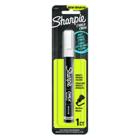 Marqueur craie Sharpie à effacement humide, pointe moyenne, blanc-Créez des marques nettes,  qui attirent l’attention, dans une vive couleur opaque