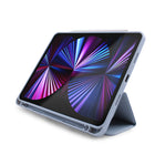 Étui JCPal DuraPro avec porte-crayon pour iPad Pro 12,9" (modèle 2021) - Violet lavande-Lavande Violet, Résistant aux chocs