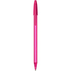 BIC - Stylos Stic Shimmers couleurs mode - Paquet de 14-Couleurs variées : rose, mauve, turquoise et vert lime