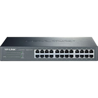 TP-LINK – Commutateur de bureau/rackable Gigabit 24 ports (TL-SG1024D)-Technologie de gestion d'alimentation innovante pouvant générer jusqu'à 40 % d'économie d’énergie