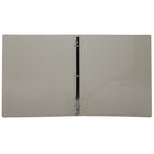 JAM PaperMD – Cartable à 3 anneaux Designders, 3/4 po, gris fumée, 4/paquet-5