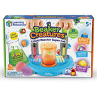 Learning Resources - Beaker Créatures™ Réacteur Liquide Super Lab-Comprend une affiche pleine grandeur exclusive, deux cartes de classification et deux mini-affiches recto-verso