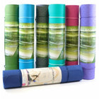 Pur Earth - Tapis de yoga 6mm, Violet-Conception à cellules fermées antibactériennes