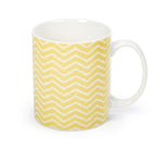 CTG Brands – Ensemble de tasses Can avec motif zig zag, 10 oz, vert, jaune, gris, paq./6-Ergonomique: poignée ergonomique pour une prise en main facile et confortable pour que vous puissiez profiter de votre thé, café, chocolat chaud, eau ou jus