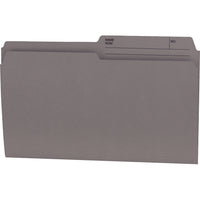 Hilroy - Chemises de classement, gris, format légal, 9 po x 14 7/8 po, paquet de 100-Chemise à dossier de format légal