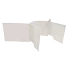 Artsoft séparateur de protection contre les éternuements-Emballage inclus 3 pièces de matériel + 8 paires d'attaches Velcro
