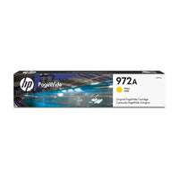 HP – Cartouche d'encre jaune PageWide 972A d'origine, (LOR92AN)-Couleur : jaune