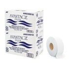 ABP PAPER – Rouleaux géants de papier hygiénique commercial, 2 épaisseurs, Avantage Plus, AV8330210-2 épaisseurs