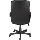 Staples - Fauteuil de direction Turcotte Luxura, dossier élevé, noir-Fauteuil ergonomique à haut dossier avec support lombaire intégré pour réduire la fatigue et la tension