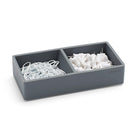 Poppin Softie This + That Tray, gris foncé-Le silicone est tout aussi flexible que notre disposition face à la vie