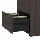 Classeur latéral à 2 tiroirs Cabot de Bush Furniture - gris pourpre-Conçu judicieusement pour un maximum de stabilité, le classeur latéral est offert avec du matériel de fixation murale