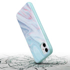 General Supply Goods + Co - Étui Protecteur pour iPhone 11 XR Hybride - Savon Marbré-Protection globale