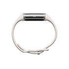 Google - Fitbit Bracelet d'activité Charge 6 - Porcelaine/Aluminium Argent-Google Wallet
