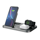 Veho - Station de charge multiple sans fil DS-7 Qi - Gris-Le DS-7 a une lumière d'ambiance/rétro-éclairage intégrée