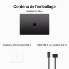 Apple - MacBook Pro 14 po - M3 Pro - 18 Go - 512 Go SSD - Noir infini - Anglais-Sécurité avancée - Chaque Mac intègre des technologies de chiffrement, de puissantes protections antivirus et un système de pare-feu robuste. Des mises à jour de sécurité gratuites aident aussi à renforcer ses défenses.