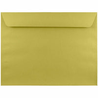 JAM Paper - Enveloppes pour livret - 9" x 12" - Vert Chartreuse - Paquet de 50-Couleur: Vert Chartreuse