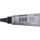 Loctite - Composé De Retenue Pour Réparation Ajusté À La Presse Quick Metal 660, 50 Ml, Tube, Argent, paquet de 2-Couleur Argent