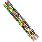 Musgrave Pencil Company Étudiant de la semaine Crayons Pizzazz #2 - Paquet de 144-Rond en bois