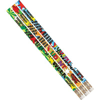 Musgrave Pencil Company Étudiant de la semaine Crayons Pizzazz #2 - Paquet de 144-Rond en bois