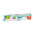 Crayola  - Rouleau de coloriage géant Prehistoric Pals-Comprend un rouleau de 15 pages à colorier de paysages préhistoriques avec des perforations aux 30 cm