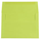 JAM Paper Enveloppes format livret de teinte claire avec fermeture gommée, 5 1/2 x 8 1/8 po, vert lime, 1000/paquet-Taille : A8 (5 1/2 x 8 1/8 po)