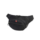 Swiss Gear – Sac de ceinture avec poche RFID, noir-Poche de protection RFID dans le grand compartiment principal, pour vous protéger contre le vol d'identité