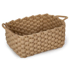 Truu Design - Panier de rangement tressage épais, 18 x 11"-Utilisation: ces paniers sont un organisateur de rangement supplémentaire pour vos serviettes, votre linge, vos magazines, vos jouets et de nombreux autres articles ménagers