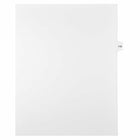 Mark Maker – Onglets séparateurs juridiques blancs, 1/15 onglets, format lettre, sans trous, numéro 170, 25/paquet-Onglets séparateurs blancs, 1/15 onglets