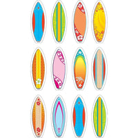Teacher Created Resources 2,625" Mini planches de surf Accents-Amusez-vous à décorer avec ces petites pièces colorées !