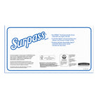 Surpass - Mouchoirs - 2 épaisseurs - Ecologo - Boîtes de mouchoir plates pour les entreprises - Blancs-Blanc