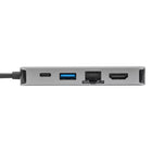 Targus DOCK419TT Station d'accueil USB-C avec mode alternatif DP pour un seul écran 4K HDMI/VGA-Connectez-vous rapidement et en toute sécurité à Internet grâce au port Gigabit Ethernet