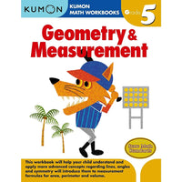 Éditions Kumon - Cahiers d'exercices pédagogiques pour enfants, Geometry & Measurement, 5e année-L'éducation des enfants