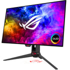 ASUS - Moniteur de jeu ROG Swift OLED DSC 27 po - PG27AQDM-Le revêtement antireflet à microtexture réduit les reflets pour des couleurs précises et une meilleure expérience visuelle. 