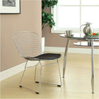 Nicer Furniture - chaise de salle à manger - noir - Paquet de 2-Inox