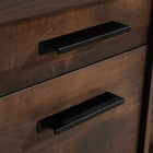 Sauder 60"W La Collection Briarbrook Bureau - Finition Barrel Oak-   Surface dotée d'un œillet de bureau pour le passage des cordons électriques